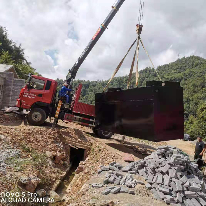 贵州一体化污水处理设备，如何安装一体化污水设备中的自吸泵